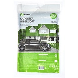 Салфетка WIPER SOFT 100% микрофибра 40*40 см