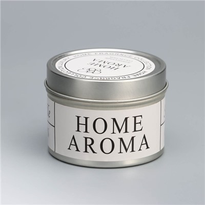 Свеча ароматическая "Home Aroma", цветочны