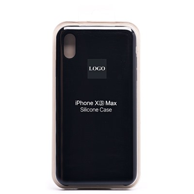 Чехол-накладка [ORG] Soft Touch для "Apple iPhone XS Max" (black)