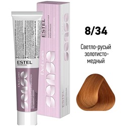 Крем-краска для волос 8/34 Светло-русый золотисто-медный DeLuxe Sense ESTEL 60 мл