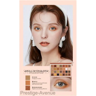 Тени для век O.TWO.O Eye Essence Palette 28 цветов 35г (SC006)