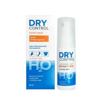 Drycontrol Extra Forte H2o Спрей антиперспирант 50 мл