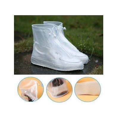 Чехлы на обувь от дождя и грязи, р-р 38-39, M, белые CELLTIX