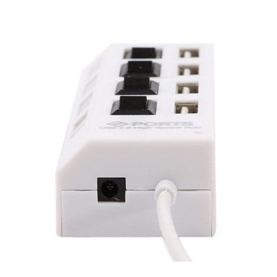 Хаб USB - HUB01 4USB (white)