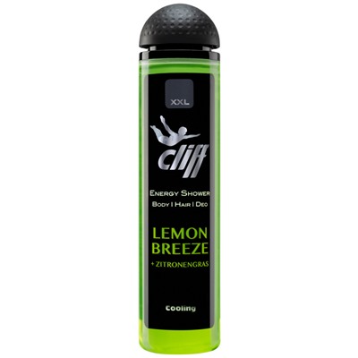 Гель для душа 4 в 1 CLIFF LEMON BREEZE Летний Бриз, лемонграсс 300 мл