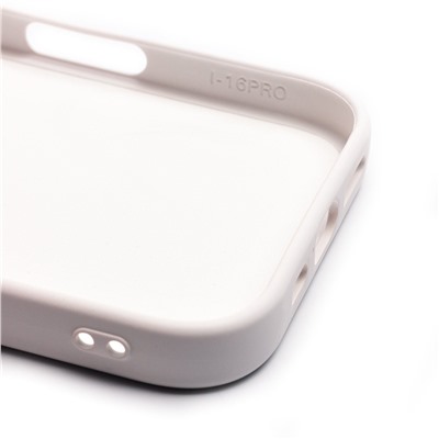 Чехол-накладка Activ Full Original Design для "Apple iPhone 16 Pro" (white) (234459)