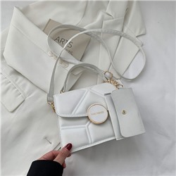 Набор сумок из 2 предметов, арт А103, цвет:белый