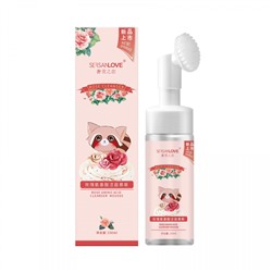 Очищающая пенка для умывания SersanLove Rose Cleanser