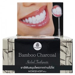 Травяная зубная паста с бамбуковым углем Coco Blues, Таиланд, 30 г Акция