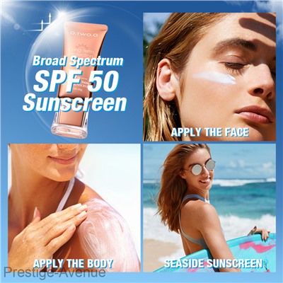 Солнцезащитный крем O.TWO.O Sunscreen SPF50 PA++++ Refreshing Oil-Free Formula UV Sun Protection 30 ml Арт: FC001