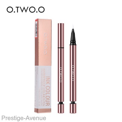 Подводка для глаз O.TWO.O Ink Colour waterproof eyeliner pen №2.0 Brown (арт 1008)