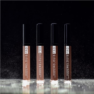 Гель для бровей водостойкий оттеночный PRO Waterproof Color Brow Gel тон 02 Tаupe