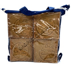 Купить Традиционное лавровое мыло Dakka Kadima 4 шт*200 гр, в сумке с замком