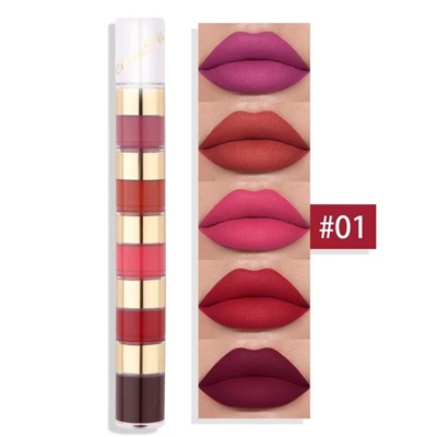 CmaaDU Подарочный набор жидких помад для губ Liquid Lipstick, 20 цветов