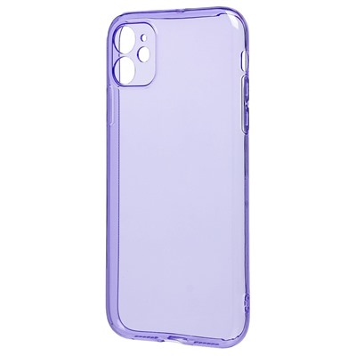 Чехол-накладка - SC344 для "Apple iPhone 11" (transparent/violet) (232064)