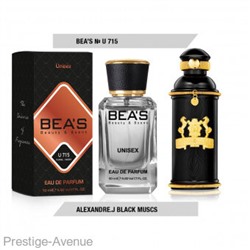 Beas U715 Alexandre J Black Muscs edp 50 ml