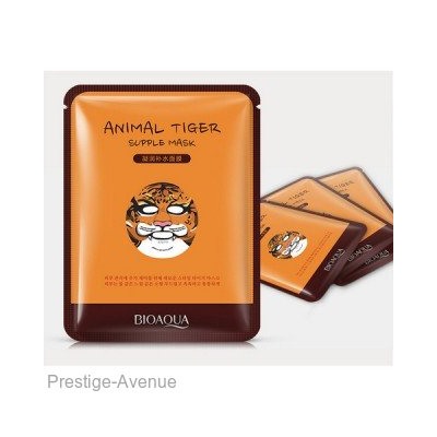 Тканевая маска для лица Тигр Supple Mask Animal Tiger 30g