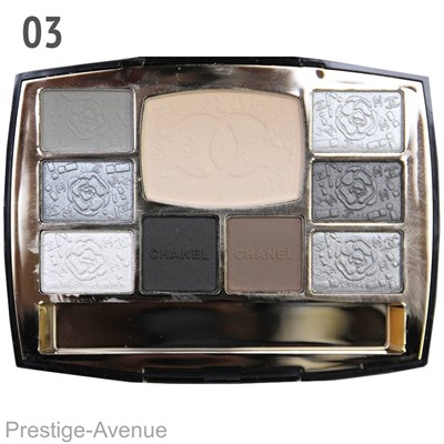 Тени Chanel Travel Makeup Palette с пудрой 33 гр