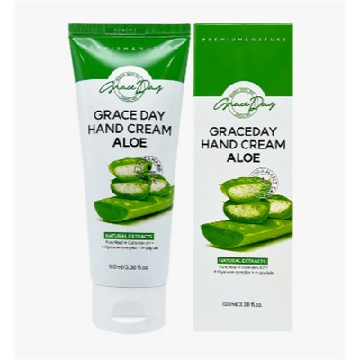 Крем для рук с экстрактом алое GRACE DAY, 100 ML