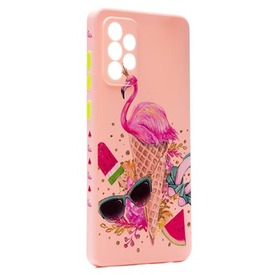 Чехол-накладка - SC246 для "Samsung SM-A725 Galaxy A72" (003) (pink)