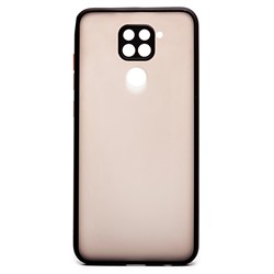 Чехол-накладка - PC041 для "Xiaomi Redmi Note 9" (black/black)