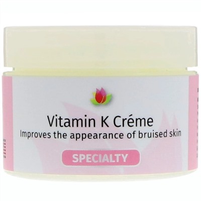 Reviva Labs, Vitamin K Creme, крем с витамином К, 42 г (1,5 унции)