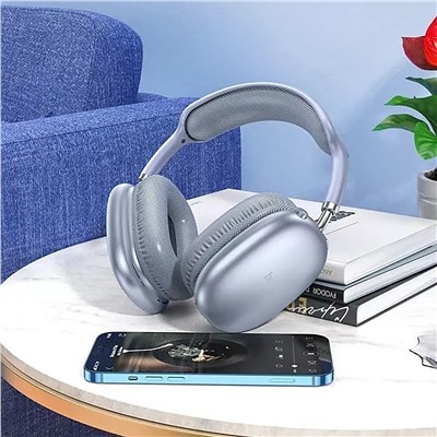 Bluetooth-наушники полноразмерные Hoco W35 Air Triump (blue)