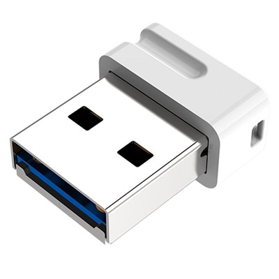 Флэш накопитель USB 64 Гб Netac U116 mini 3.0 (130 MB/s) (white)