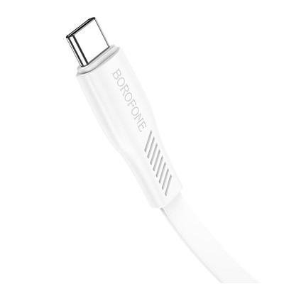 Кабель USB - Type-C Borofone BX85 (повр. уп.)  100см 3A  (white)