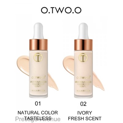 Тональная основа O.TWO.O Drop Foundation Fond De Teint Goutte 15ml (арт. 9122)