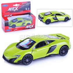 Машинка 1:38 McLaren 675LT Coupe, пруж. мех., цвет в асс.