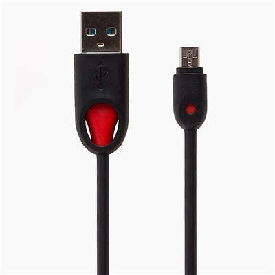 Кабель USB - micro USB Kurato RORI-M200  100см 2,5A  (black)