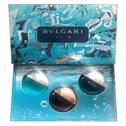 Парфюмерный набор Bvlgari Aqva 3 в 1