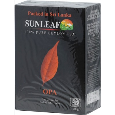 SUNLEAF. OPA (черный) 100 гр. карт.пачка