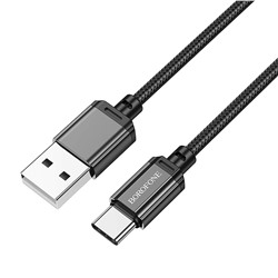 Кабель USB - Type-C Borofone BX87  100см 3A  (black)