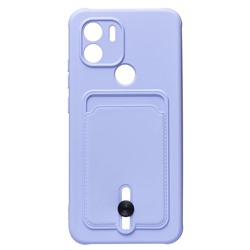 Чехол-накладка - SC304 с картхолдером для "Xiaomi Redmi A1+" (light violet) (217993)