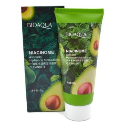 *Bioaqua Niacinome avocado cleanser Пенка для умывания с экстрактом авокадо, 100 г