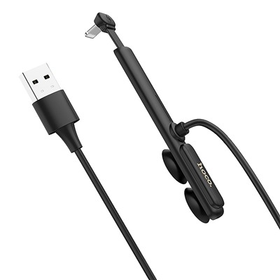 Кабель USB - Apple lightning Hoco U51  120см 2A  (black)