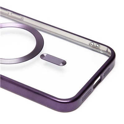 Чехол-накладка - SM027 SafeMag для "Apple iPhone 13 Pro Max" (dark violet)