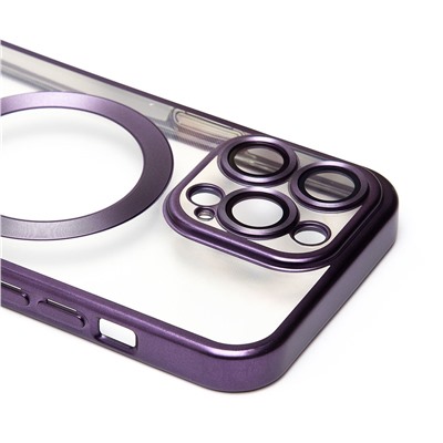 Чехол-накладка - SM027 SafeMag для "Apple iPhone 13 Pro" (dark violet)