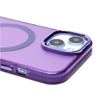 Чехол-накладка - SM025 SafeMag для "Apple iPhone 15" (violet) (232088)