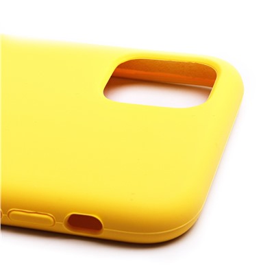 Чехол-накладка ORG Soft Touch для "Apple iPhone 11" (yellow)