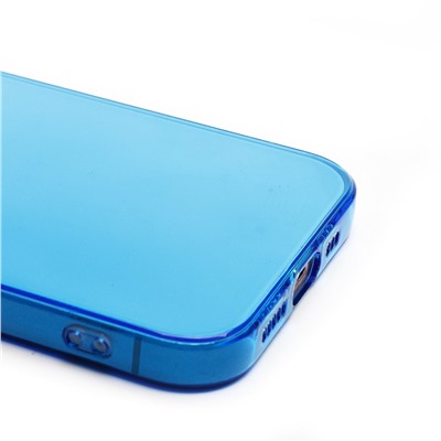 Чехол-накладка - SC344 для "Apple iPhone 13" (transparent/blue) (232045)