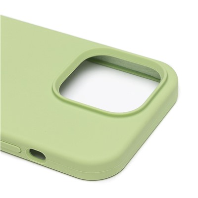 Чехол-накладка [ORG] Soft Touch для "Apple iPhone 14 Pro" (light green) (212201)