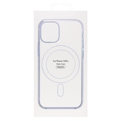 Чехол-накладка - SM006 SafeMag для "Apple iPhone 14 Pro" (прозрачный)