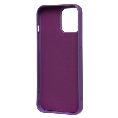 Чехол-накладка - SC335 для "Apple iPhone 12 Pro Max"  (кот) (violet) (227075)