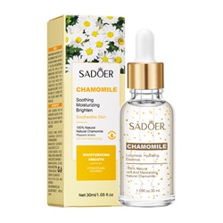 SADOER ALOE VERA SOOTHESTHE SKIN Эссенция для лица с экстрактом ромашки, 30 мл