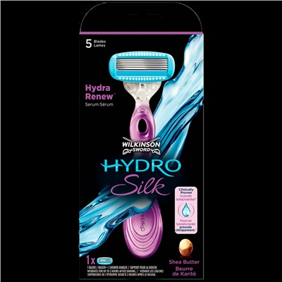 Станок для бритья Schick (Wilkinson Sword) Hydro Silk-5 (+1 кассета) для женщин