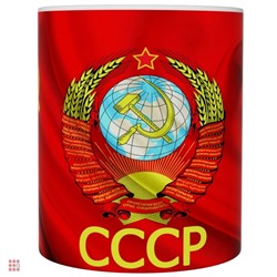 Кружка прикол "СССР флаг", 330мл