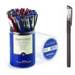 Ручка шариковая 0.5.мм "EasyWrite.ORIGINAL" синяя (3 цвета корпуса) 20-0048 Bruno Visconti